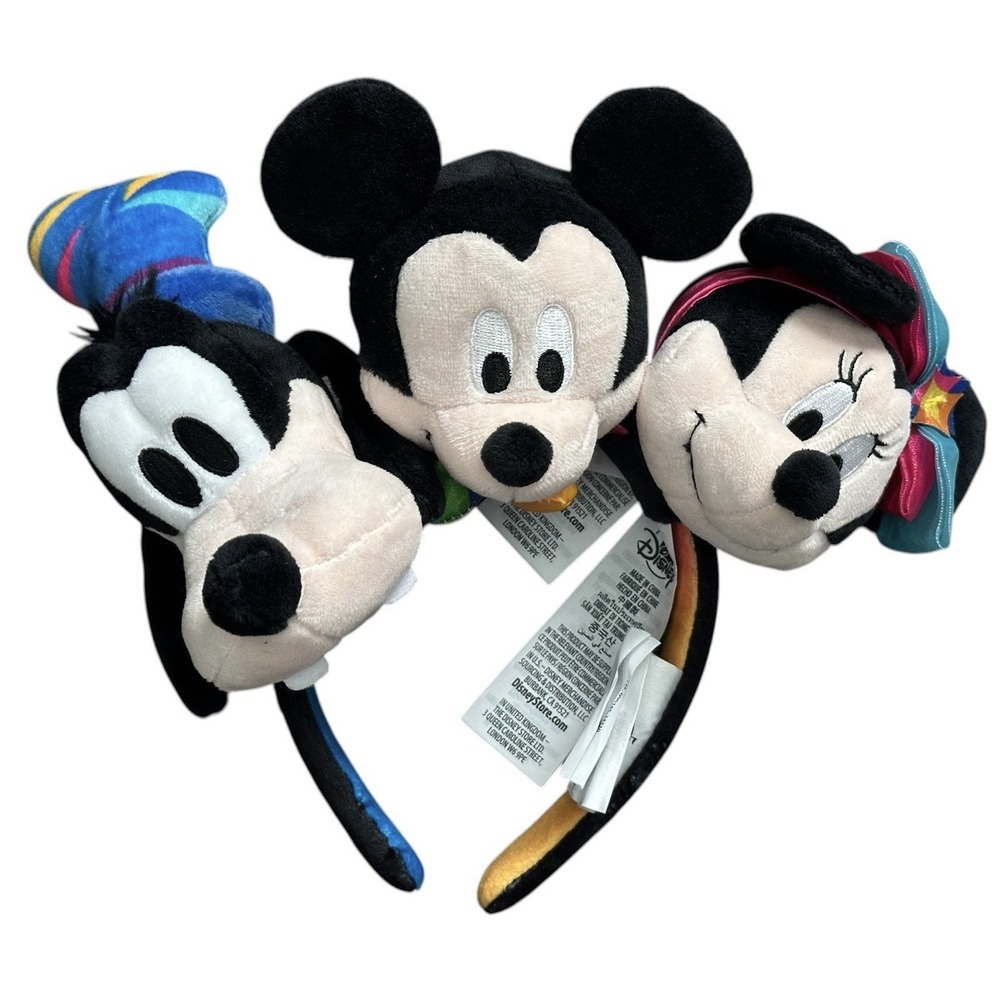 Disney Parks Disneyland 70th Anniversary Create Your Own Plush Headband Mickey